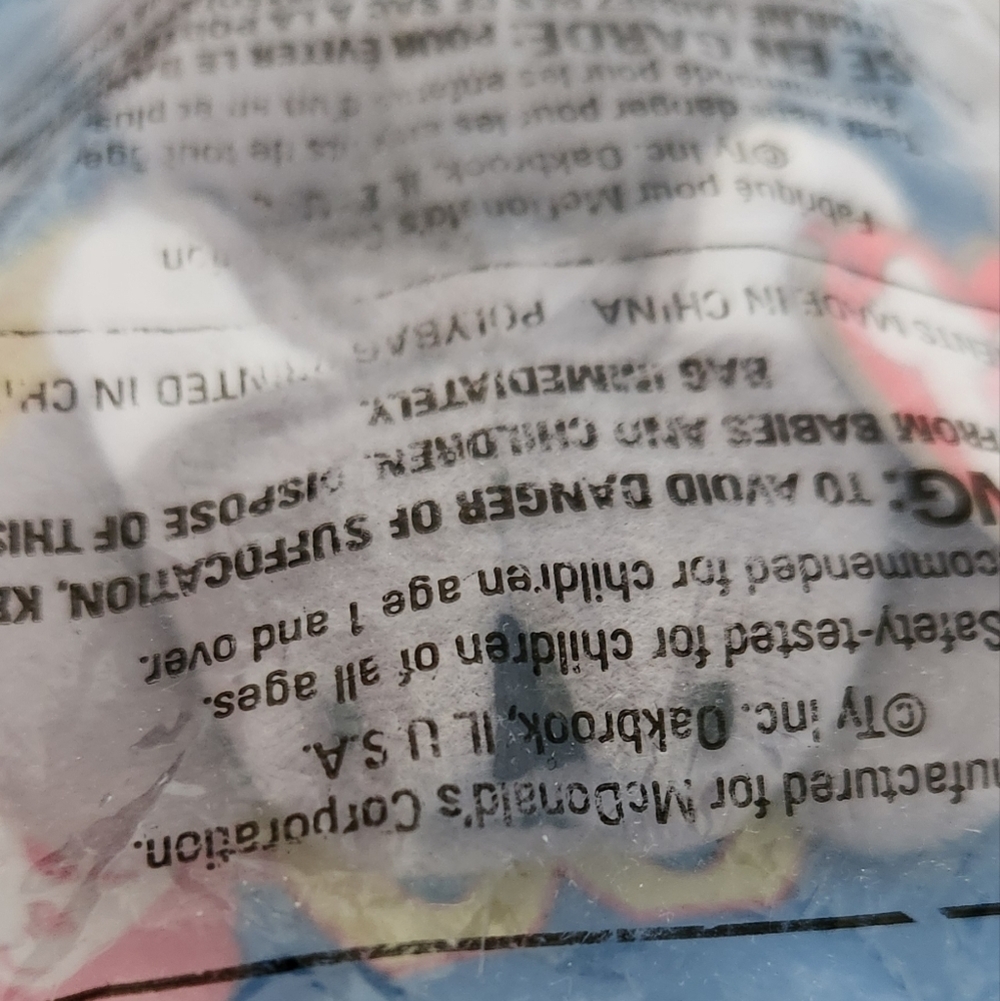 🐻 Ty Beanie Baby “Mel” – McDonald’s Exclusive 1998, Still Sealed - Picture 8 of 11